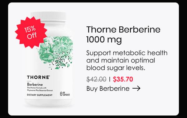 Thorne Berberine - 1000 mg