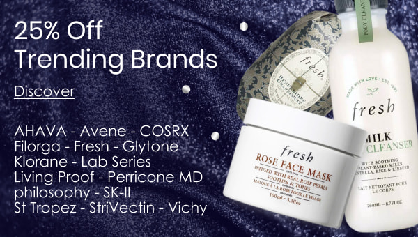 25% Off Trending Brands