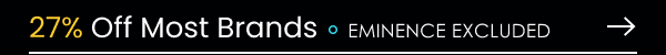 27% Off Most Brands