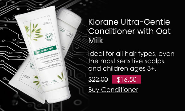 Klorane Ultra-Gentle Conditioner with Oat Milk
