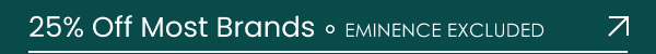 25% Off Most Brands