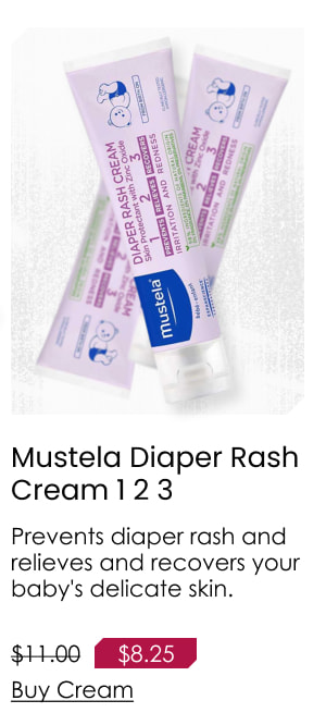 Mustela Diaper Rash Cream 1 2 3