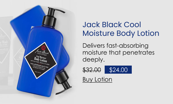 Jack Black Cool Moisture Body Lotion