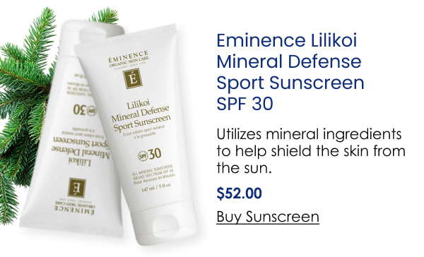 Eminence Lilikoi Mineral Defense Sport Sunscreen SPF 30