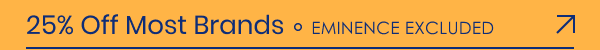 25% Off Most Brands