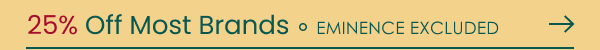 25% Off Most Brands