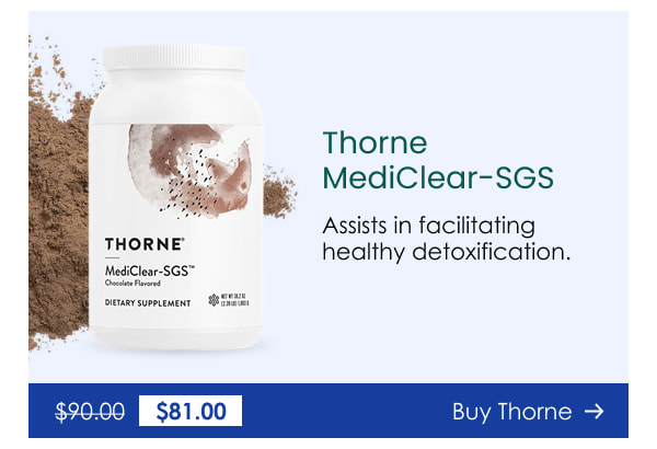 Thorne MediClear-SGS, Chocolate Flavor