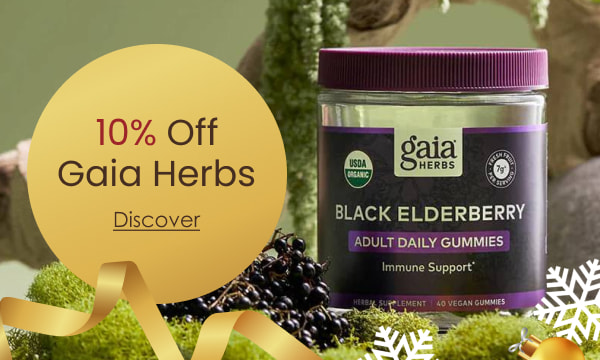 10% Off Gaia Herbs