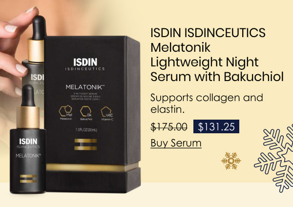 ISDIN ISDINCEUTICS Melatonik Lightweight Night Serum with Bakuchiol