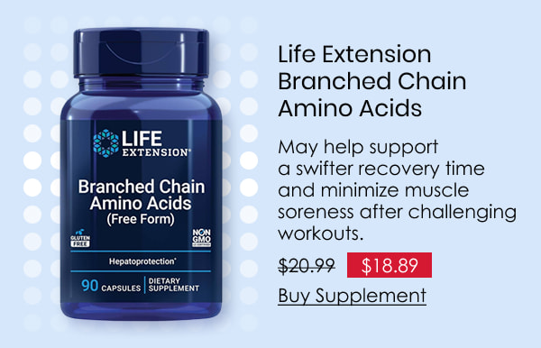 Life Extension Branched Chain Amino Acids