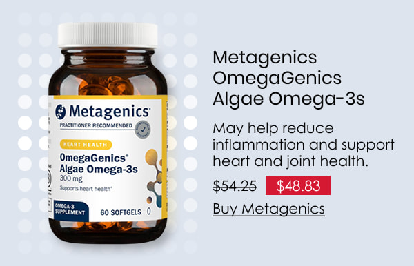 Metagenics OmegaGenics Algae Omega-3s