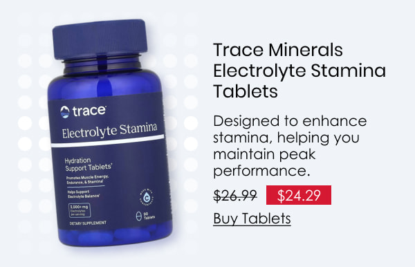 Trace Minerals Electrolyte Stamina Tablets