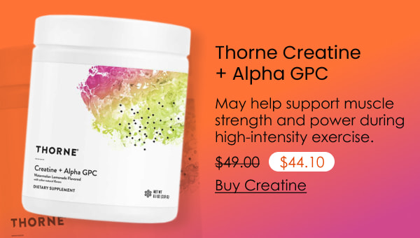 Thorne Creatine + Alpha GPC