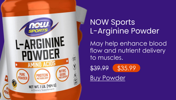 NOW Sports L-Arginine Powder