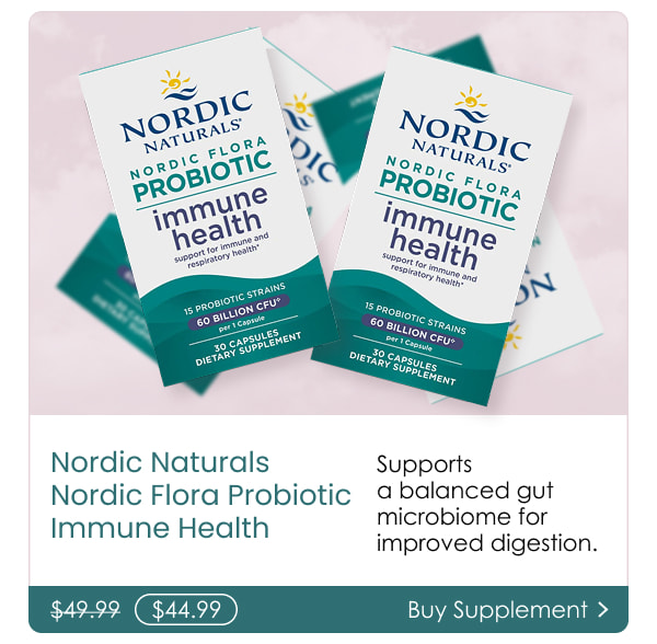 Nordic Naturals Nordic Flora Probiotic Immune Health