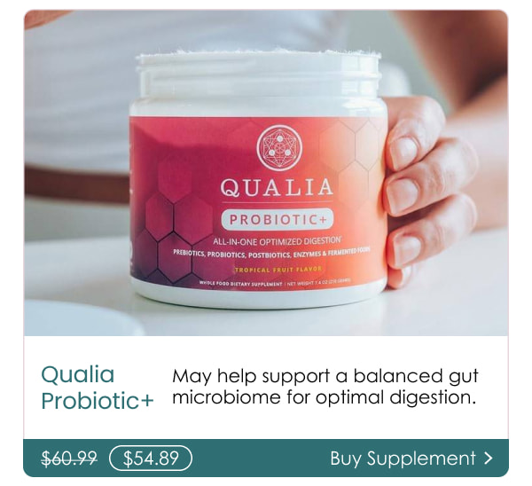 Qualia Probiotic+, Tropical Fruit Flavor