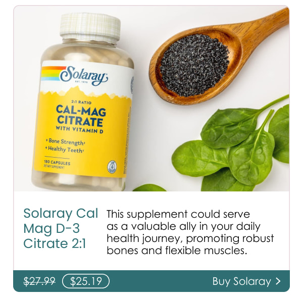 Solaray Cal Mag D-3 Citrate 2:1