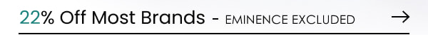 22% Off Most Brands