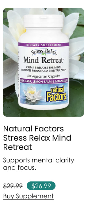 Natural Factors Stress Relax Mind Retreat