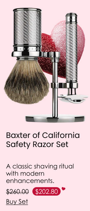 Baxter of California Safety Razor Set