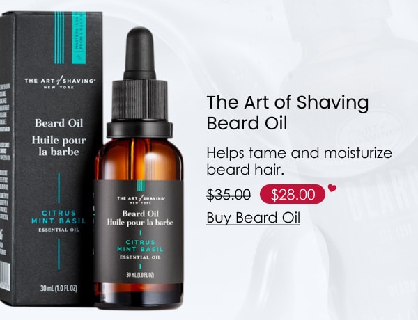 The Art of Shaving Beard Oil
