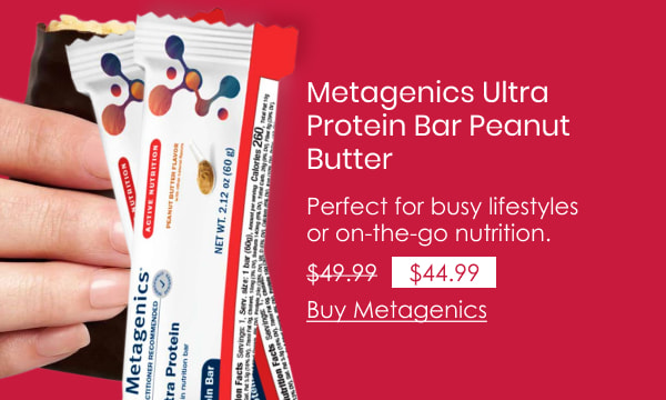 Metagenics Ultra Protein Bar Peanut Butter
