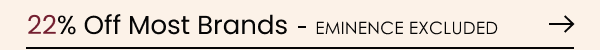 22% Off Most Brands