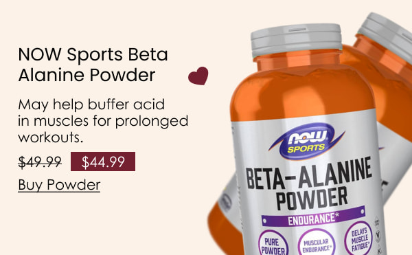 NOW Sports Beta Alanine Powder
