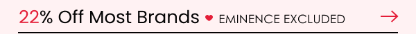 22% Off Most Brands