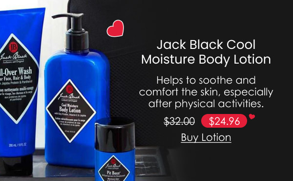 Jack Black Cool Moisture Body Lotion