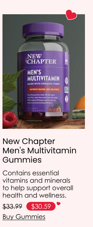 New Chapter Men's Multivitamin Gummies
