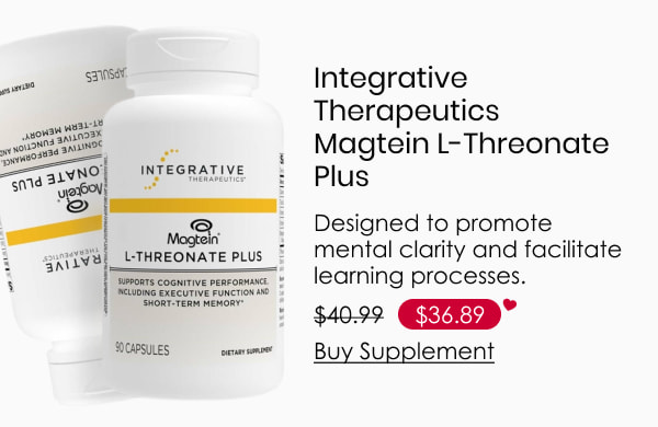 Integrative Therapeutics Magtein L-Threonate Plus