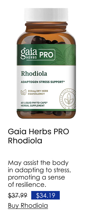 Gaia Herbs PRO Rhodiola