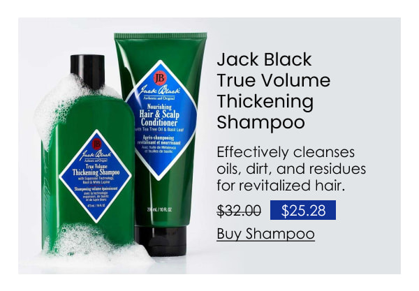 Jack Black True Volume Thickening Shampoo