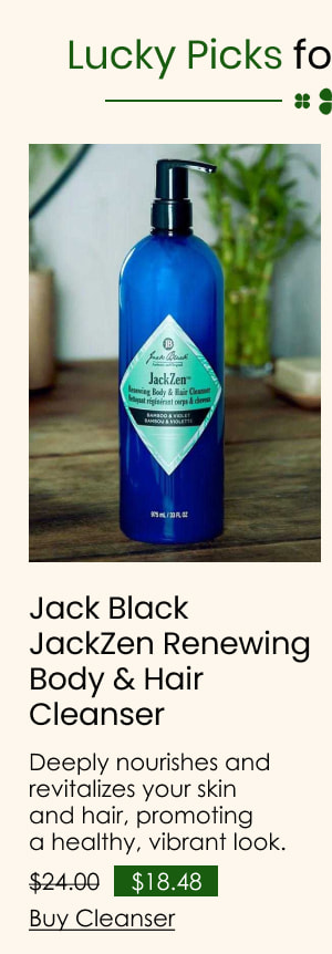 Jack Black JackZen Renewing Body & Hair Cleanser