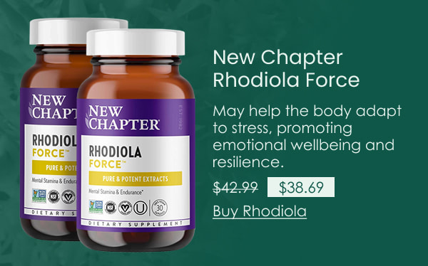 New Chapter Rhodiola Force