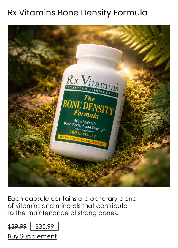 Rx Vitamins Bone Density Formula