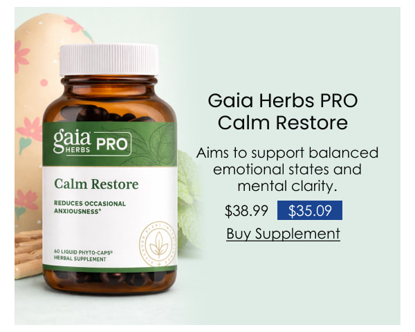 Gaia Herbs PRO Calm Restore