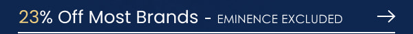 23% Off Most Brands