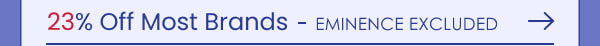 23% Off Most Brands