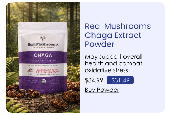 Real Mushrooms Chaga Extract Powder