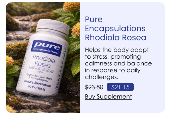 Pure Encapsulations Rhodiola Rosea