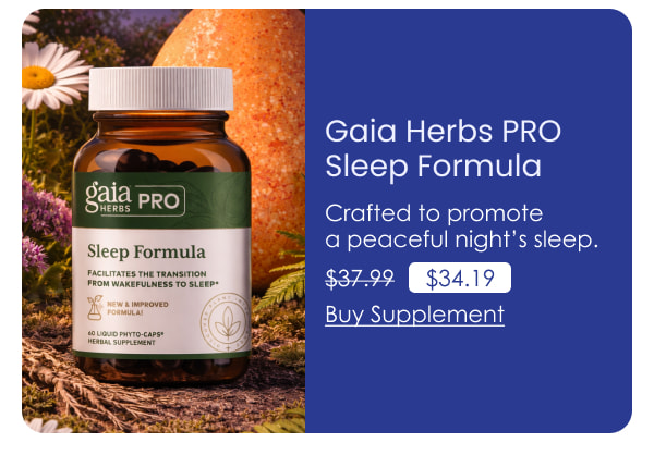 Gaia Herbs PRO Sleep Formula
