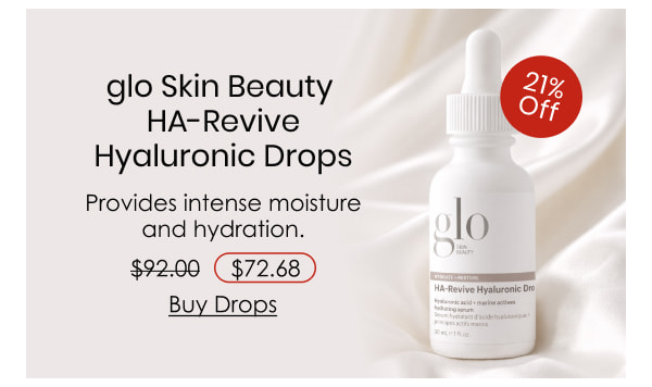 glo Skin Beauty HA-Revive Hyaluronic Drops