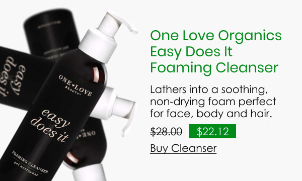 One Love Organics Easy Does It Foaming Cleanser