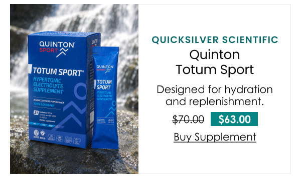 Quicksilver Scientific Quinton Totum Sport