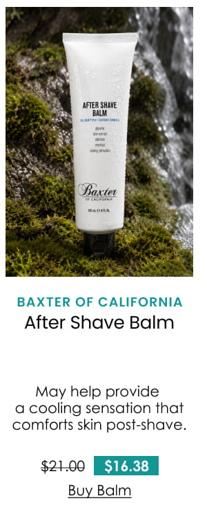 Baxter of California After Shave Balm