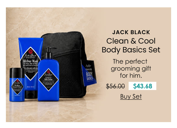 Jack Black Clean & Cool Body Basics Set