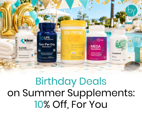 Birthday Deals on Summer Supplements: 10% Off, For You