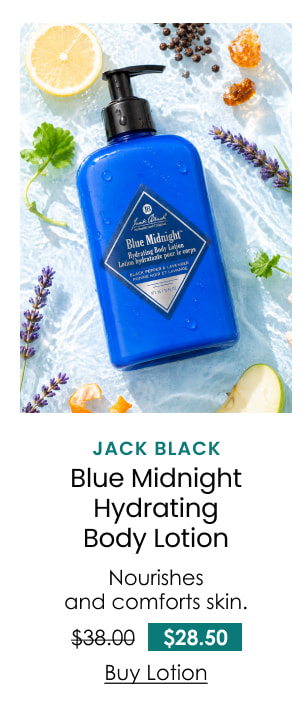 Jack Black Blue Midnight Hydrating Body Lotion